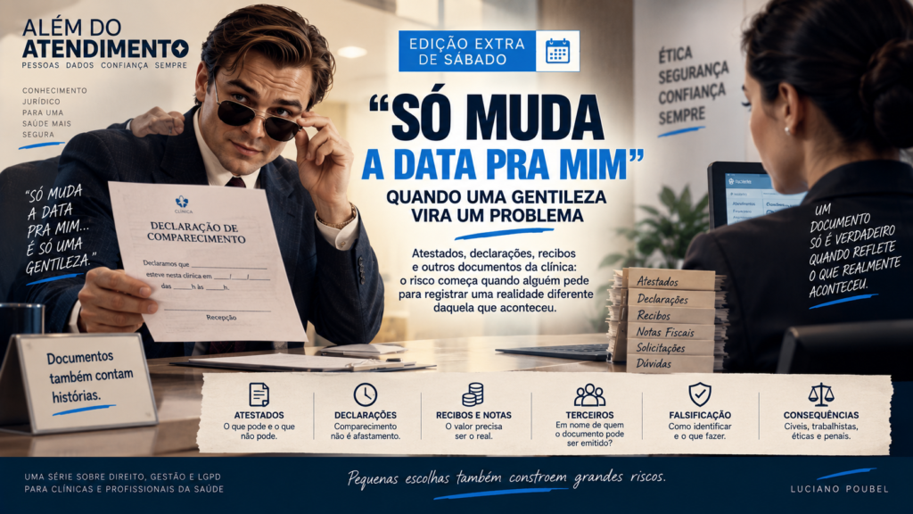 “Só muda a data pra mim”: quando uma gentileza vira um problema — ALÉM DO ATENDIMENTO | EDIÇÃO EXTRA DE SÁBADO