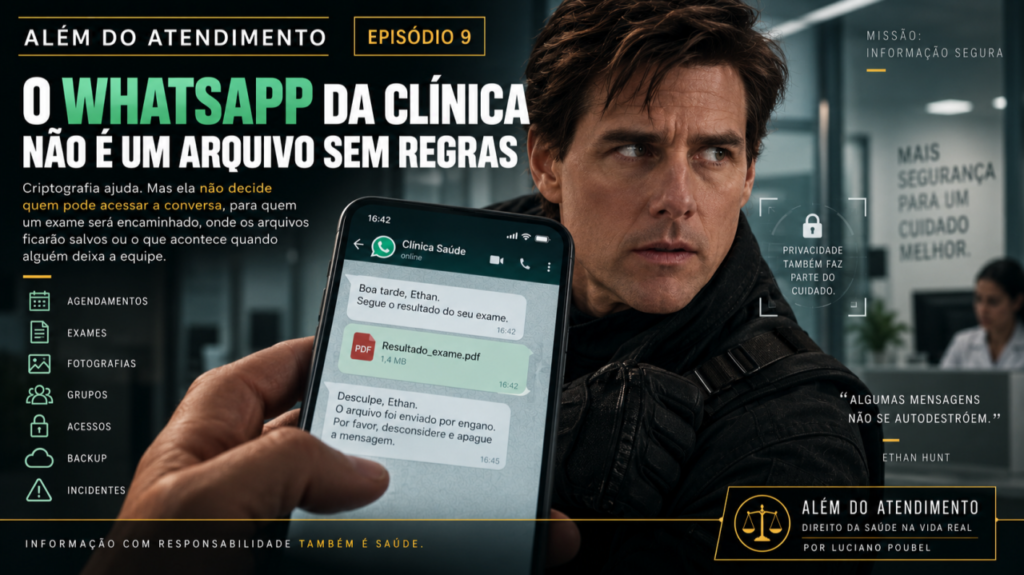 O WhatsApp da clínica não é um arquivo sem regras — ALÉM DO ATENDIMENTO | EPISÓDIO 9