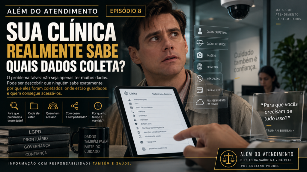 Sua clínica realmente sabe quais dados coleta? — ALÉM DO ATENDIMENTO | EPISÓDIO 8