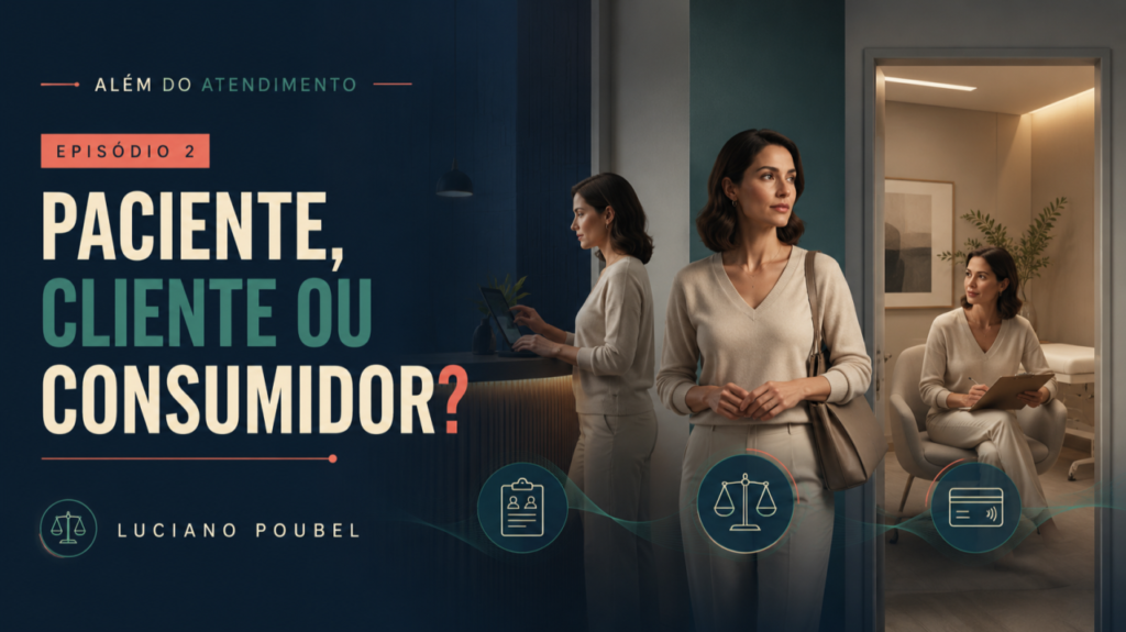 Paciente, cliente ou consumidor? — ALÉM DO ATENDIMENTO | EPISÓDIO 2