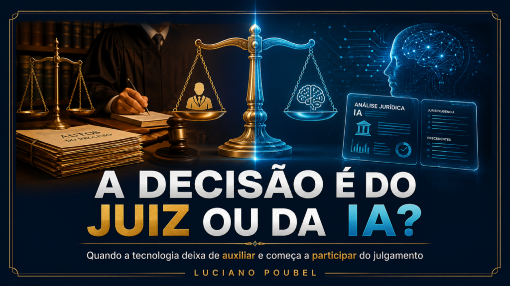 A decisão é do juiz ou da IA? Quando a tecnologia deixa de auxiliar e começa a participar do julgamento