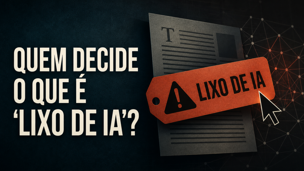 Quem decide o que é “lixo de IA”? O novo botão do LinkedIn e os limites jurídicos da moderação algorítmica